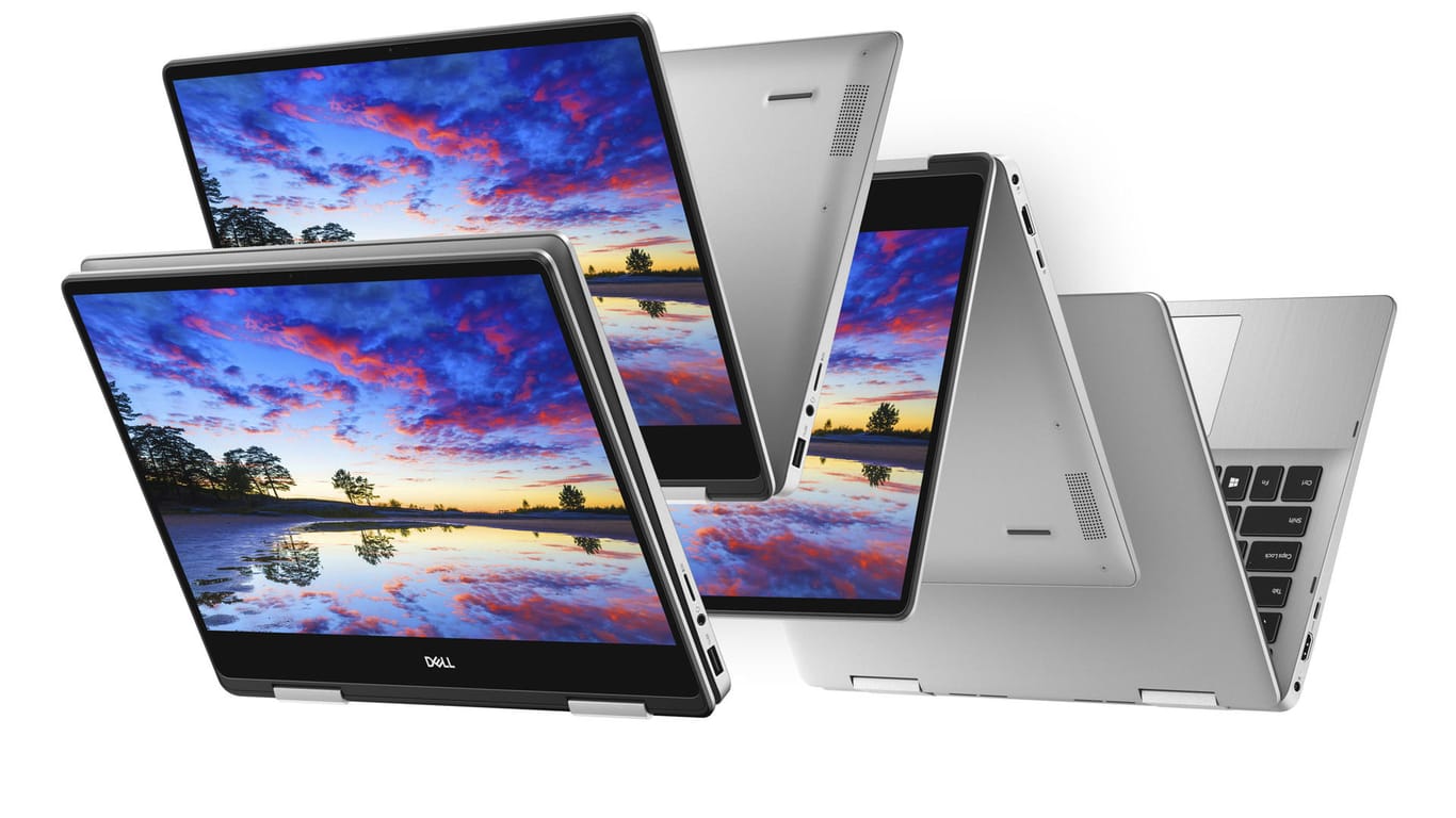 Neue Notebooks auf der IFA: Dell zeigt auf der IFA 2018 unter anderem Convertibles in drei Größen aus der überarbeiteten Inspiron-7000-Serie.