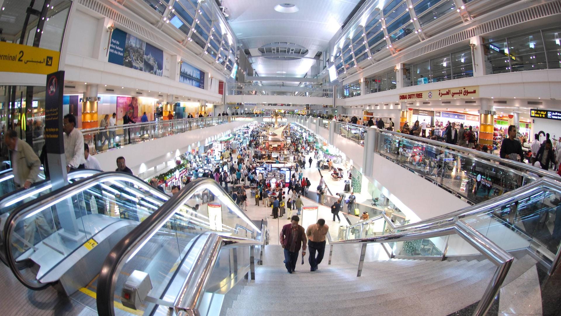 Flughafen in Dubai: Er gehört zu den größten Flughäfen auf der Welt.