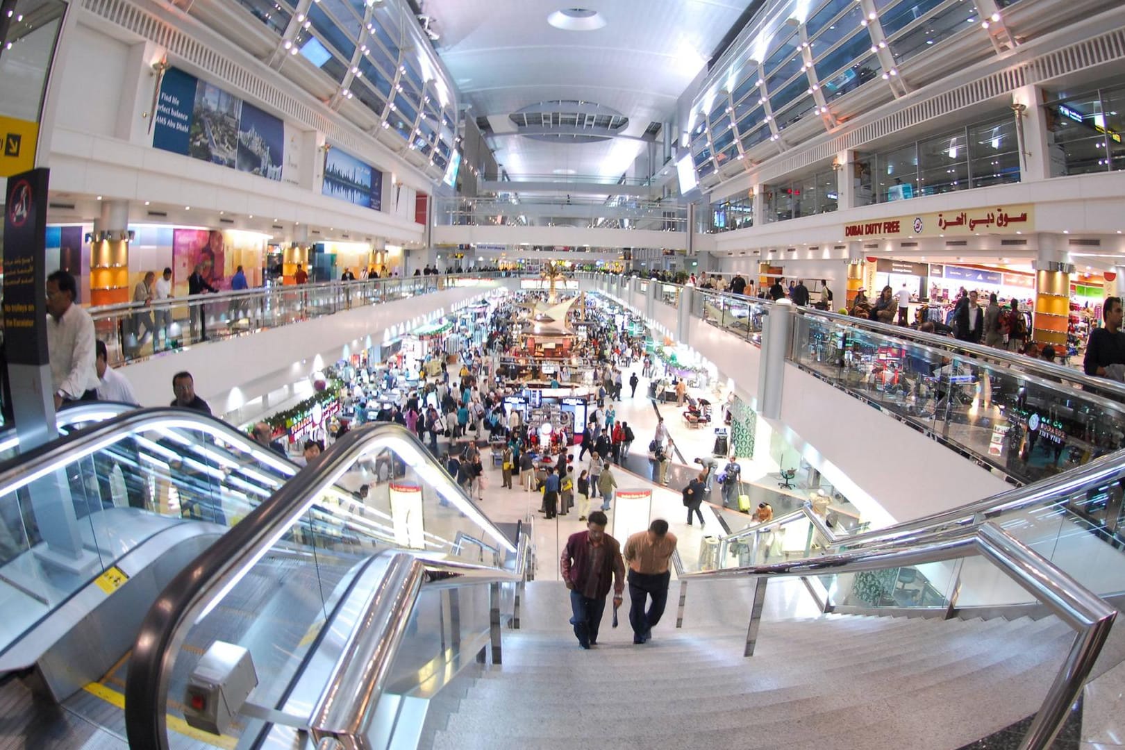 Flughafen in Dubai: Er gehört zu den größten Flughäfen auf der Welt.