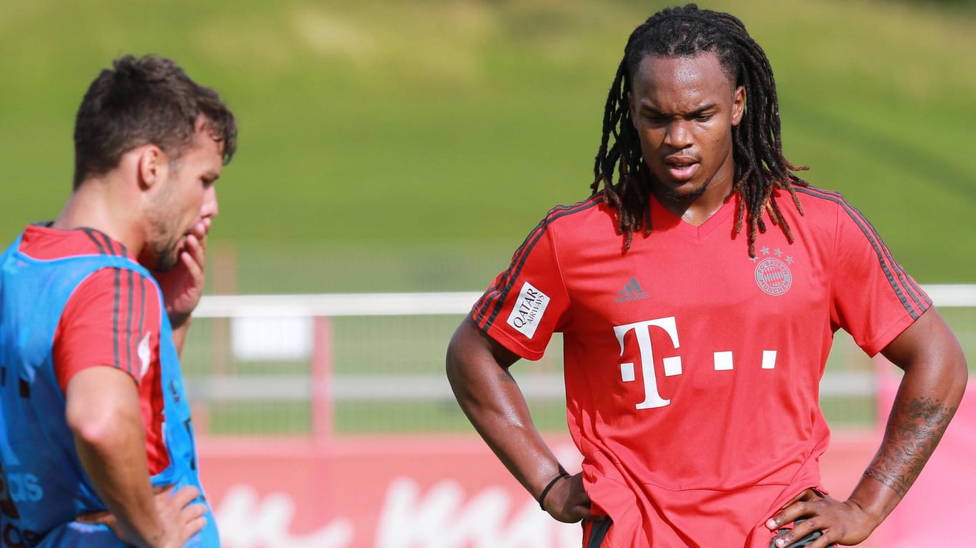 Kokettieren mit einem Vereinswechsel: Juan Bernat (l.) und Renato Sanches.