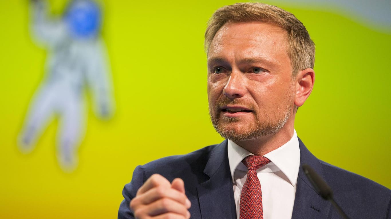 Christian Lindner: Der Bundesvorsitzende der FDP hat seiner Partei eine große Summe gespendet.