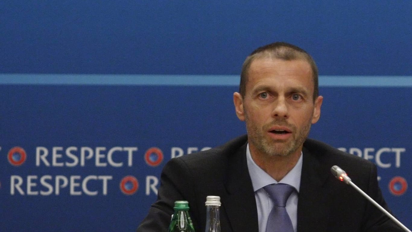 Hat die angeblichen Pläne noch nicht bestätigt: Uefa-Präsident Aleksander Ceferin.