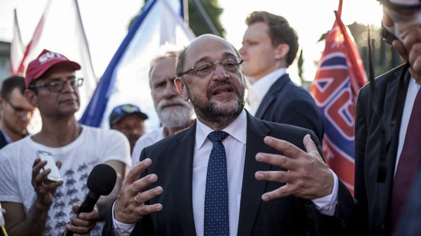 Martin Schulz in Curitiba: "Ich habe einen sehr mutigen und kämpferischen Mann erlebt.