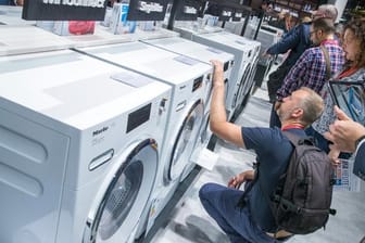 Schlaue Waschmaschinen auf der Elektronikmesse IFA.