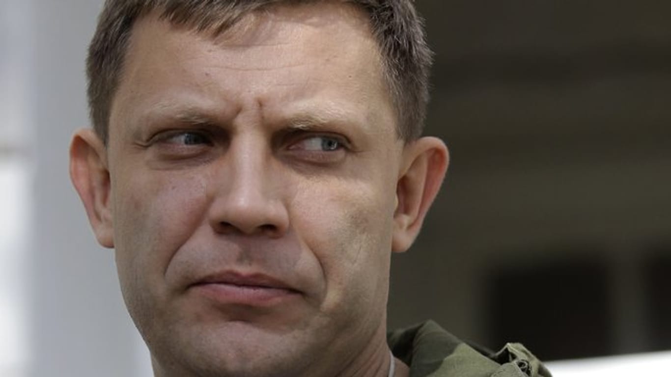 Alexander Sachartschenko, Anführer der prorussischen Separatisten in der Ukraine, ist bei einem Bombenanschlag getötet worden.