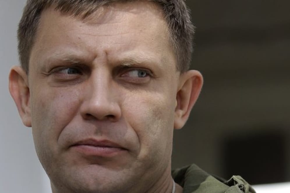 Alexander Sachartschenko, Anführer der prorussischen Separatisten in der Ukraine, ist bei einem Bombenanschlag getötet worden.