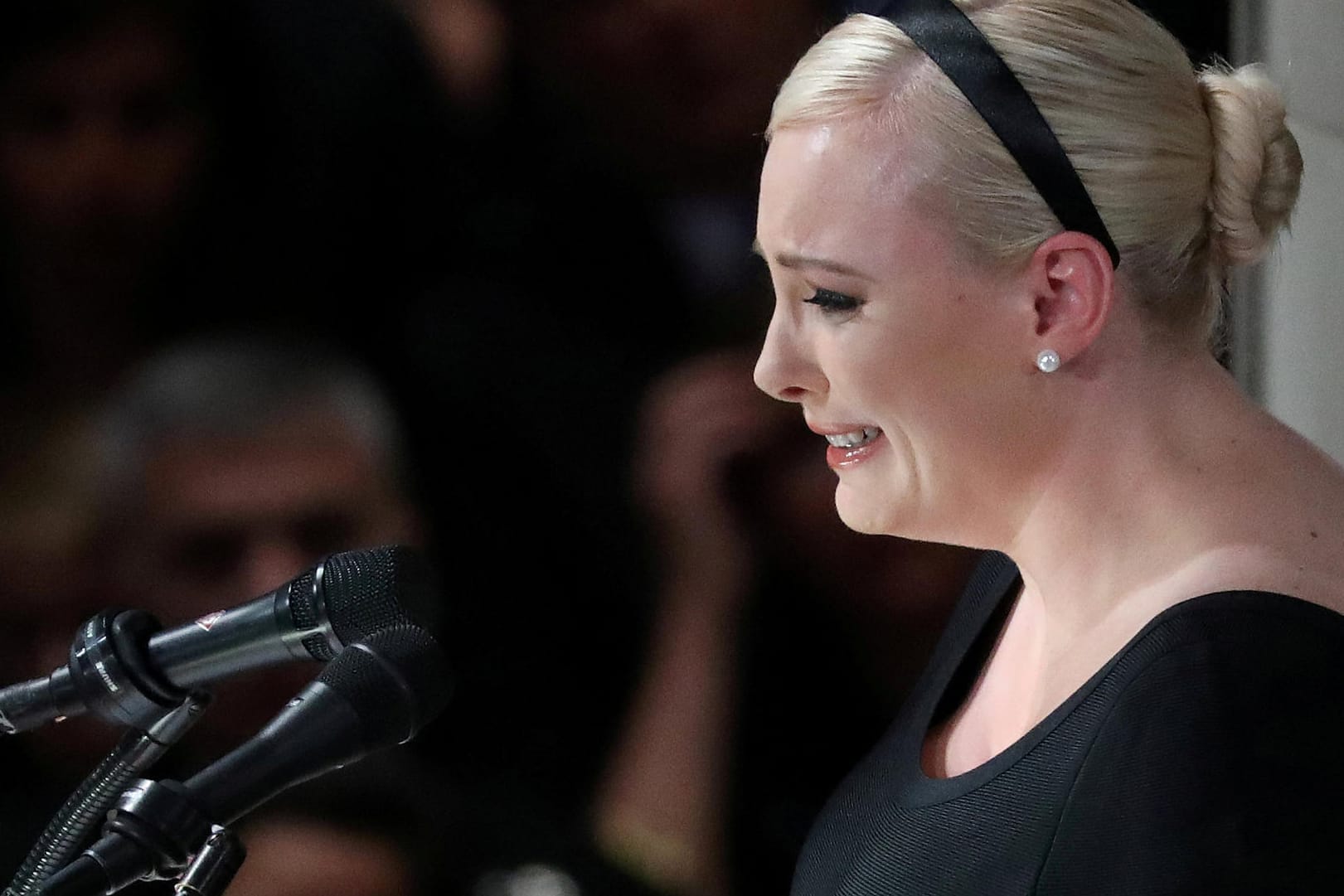 Meghan McCain bei ihrer Trauerrede: Emotionaler Abschied vom Vater
