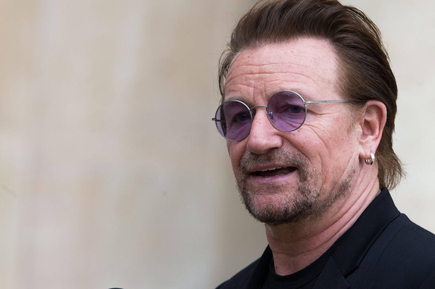 Bono: Seine Stimme hat versagt.