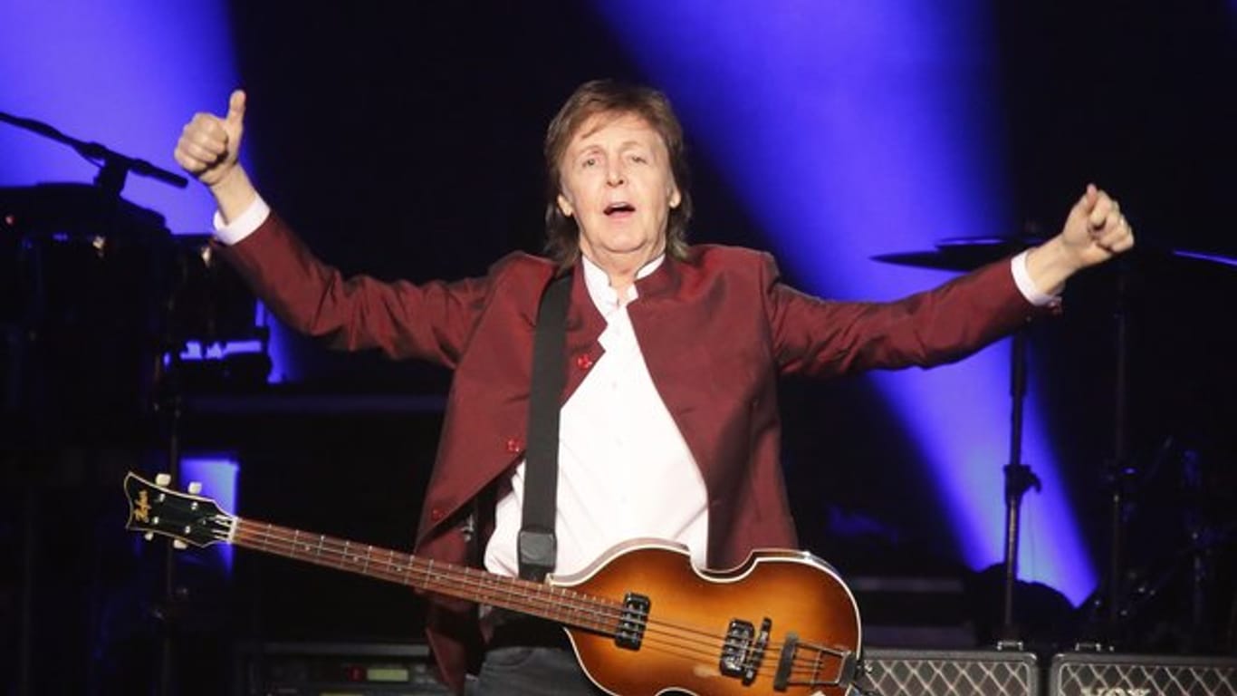Ex-Beatle Paul McCartney 2016 bei einem Konzert in Düsseldorf.