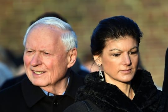Sahra Wagenknecht und Oskar Lafontaine.