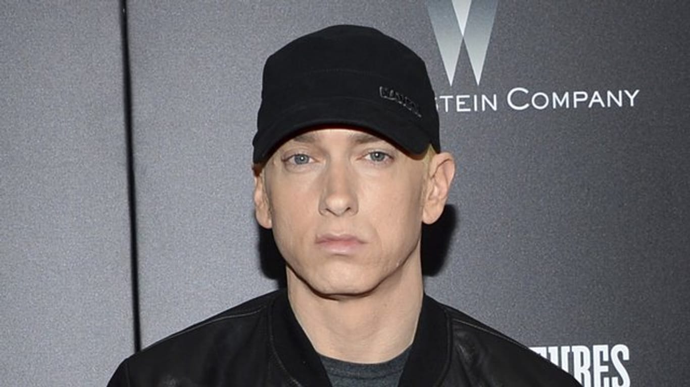 Rapper Eminem 2015 in New York.