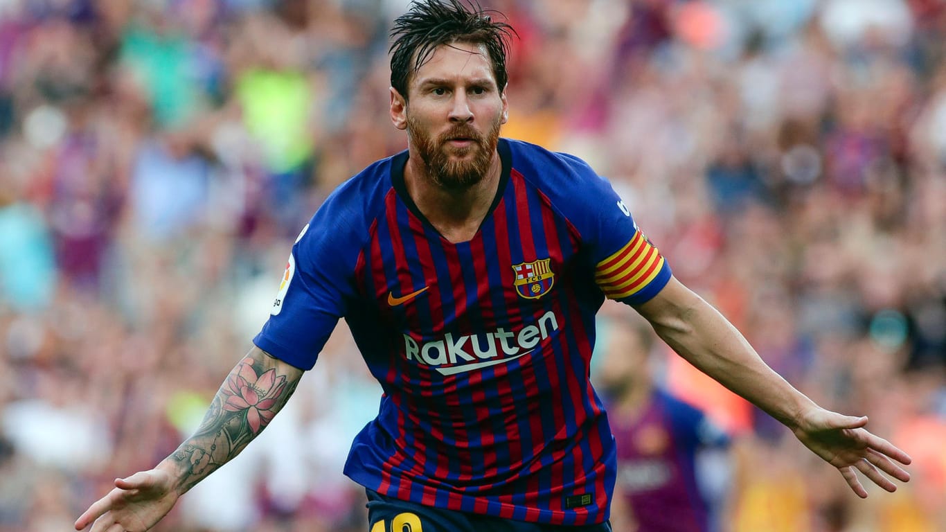 Lionel Messi: Der Superstar führte die starke Offensive des FC Barcelona an.