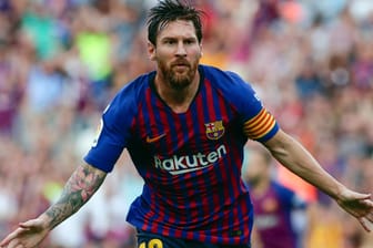 Lionel Messi: Der Superstar führte die starke Offensive des FC Barcelona an.