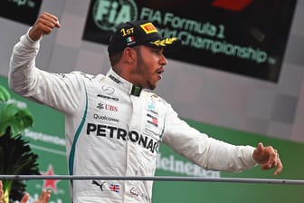 Lewis Hamilton: Der Mercedes-Pilot hat seinen WM-Vorsprung durch den Sieg in Monza wieder ausgebaut.