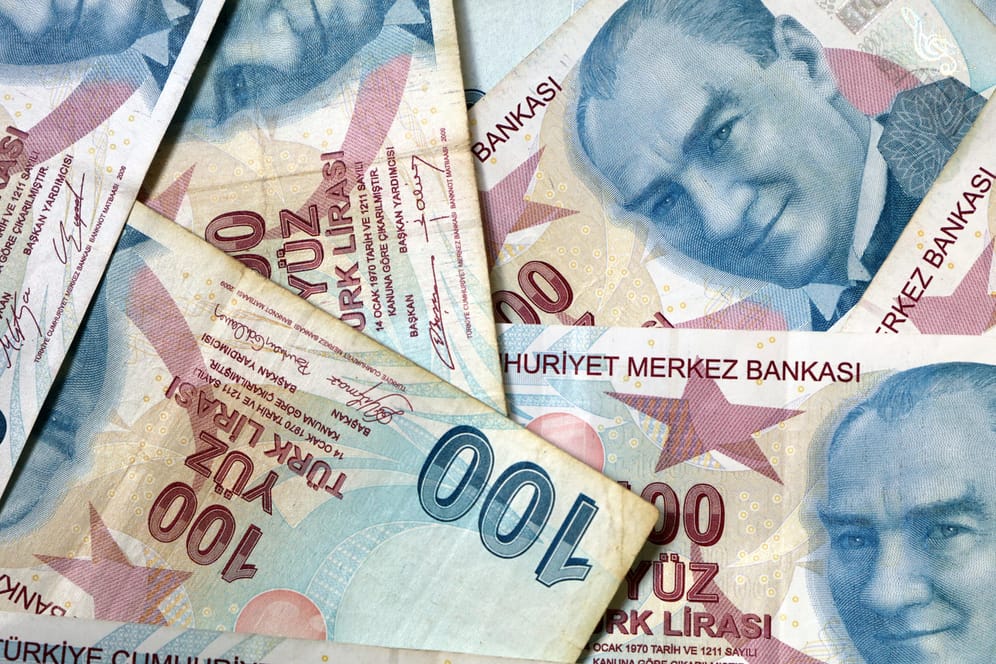 Türkische Lira: Die Währung ist dramatisch abgestürzt.