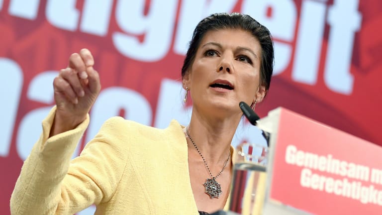 Linken-Fraktionschefin Sahra Wagenknecht: "Aufstehen" als Sammelbecken für enttäuschte linke Wähler?
