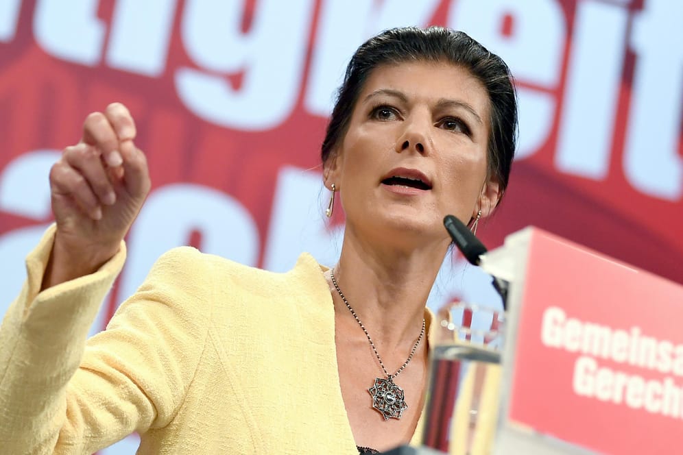 Linken-Fraktionschefin Sahra Wagenknecht: "Aufstehen" als Sammelbecken für enttäuschte linke Wähler?