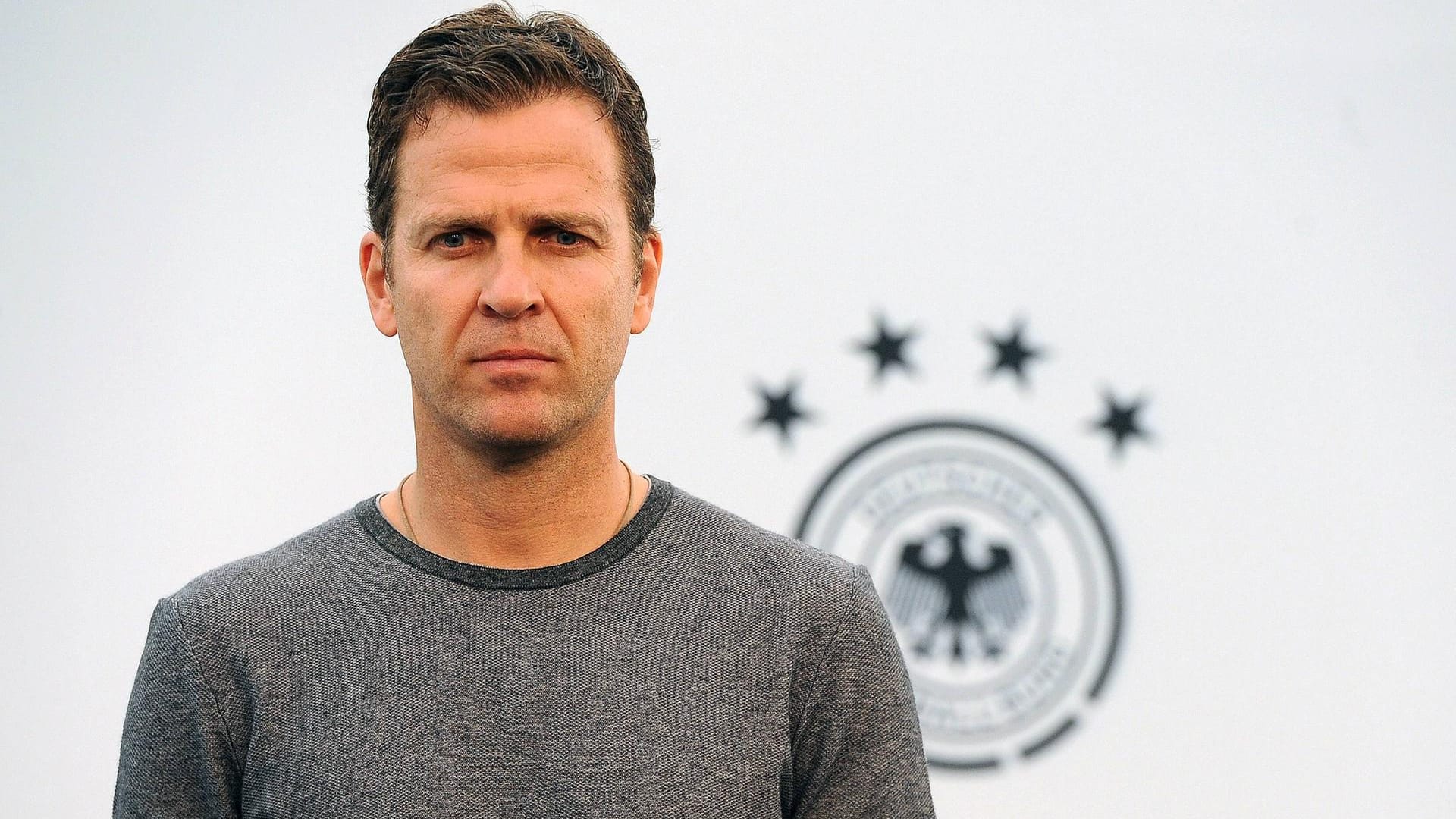 Oliver Bierhoff: Der Direktor der Nationalmannschaft ist nach dem frühen WM-Aus heftig in die Kritik geraten.