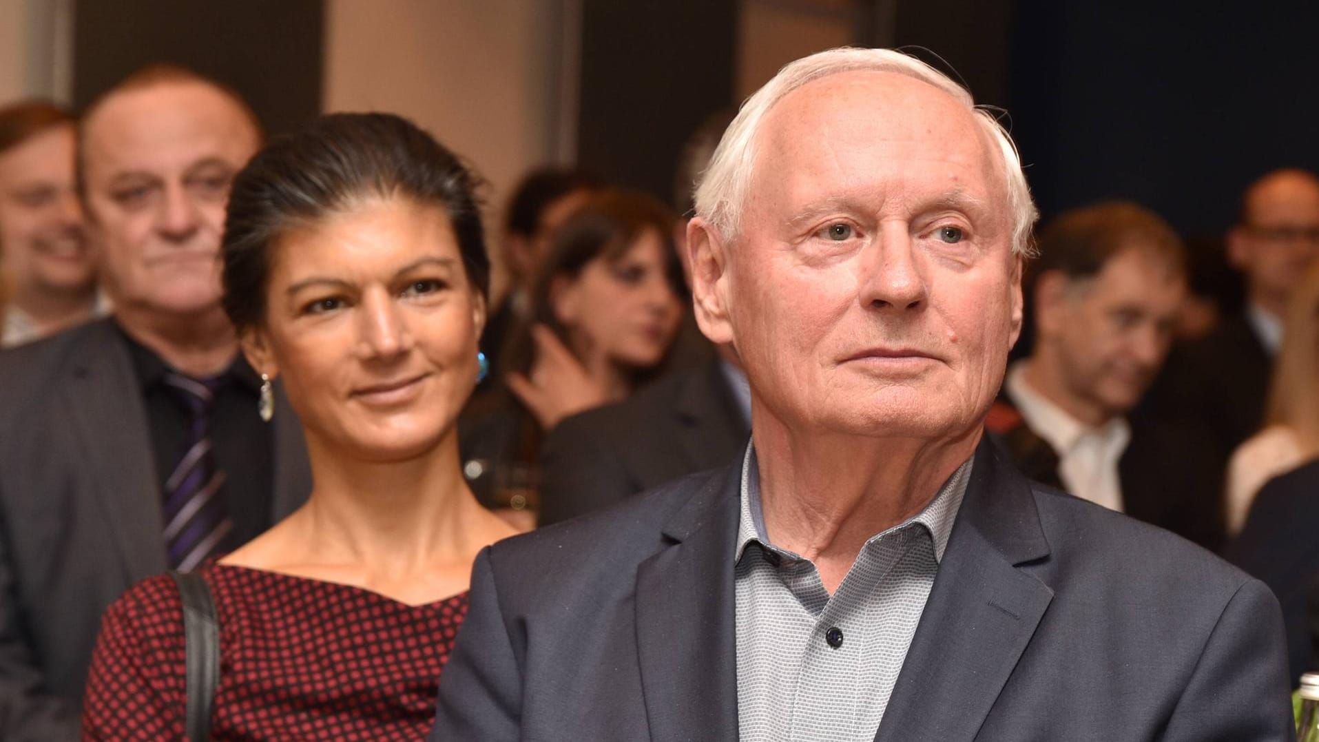 Sahra Wagenknecht und Oskar Lafontaine: Ihre linke Sammelbewegung "Aufstehen" hat im Netz bereits 100.000 Unterstützer gefunden.