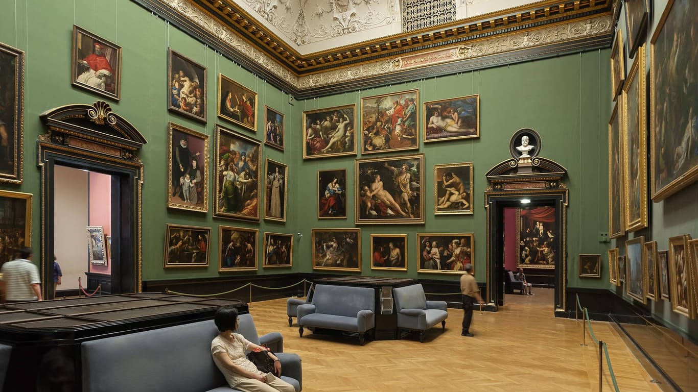 Gemäldesaal im Kunsthistorischen Museum Wien: Eine Google-App durchsucht Porträts nach kunsthistorischen Doppelgängern.