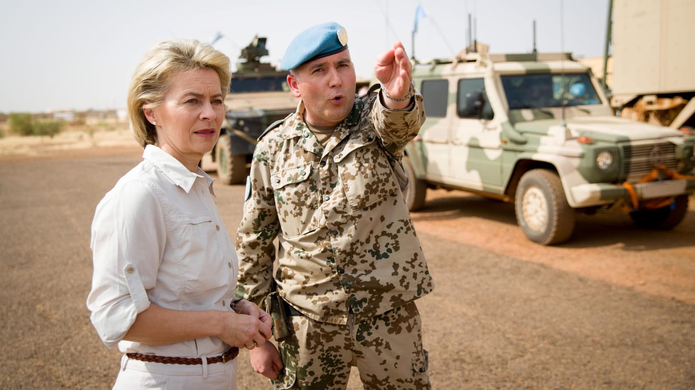 Verteidigungsministerin Ursula von der Leyen in Mali: Ein Fähigkeitsprofil soll die Modernisierung der Bundeswehr festschreiben.