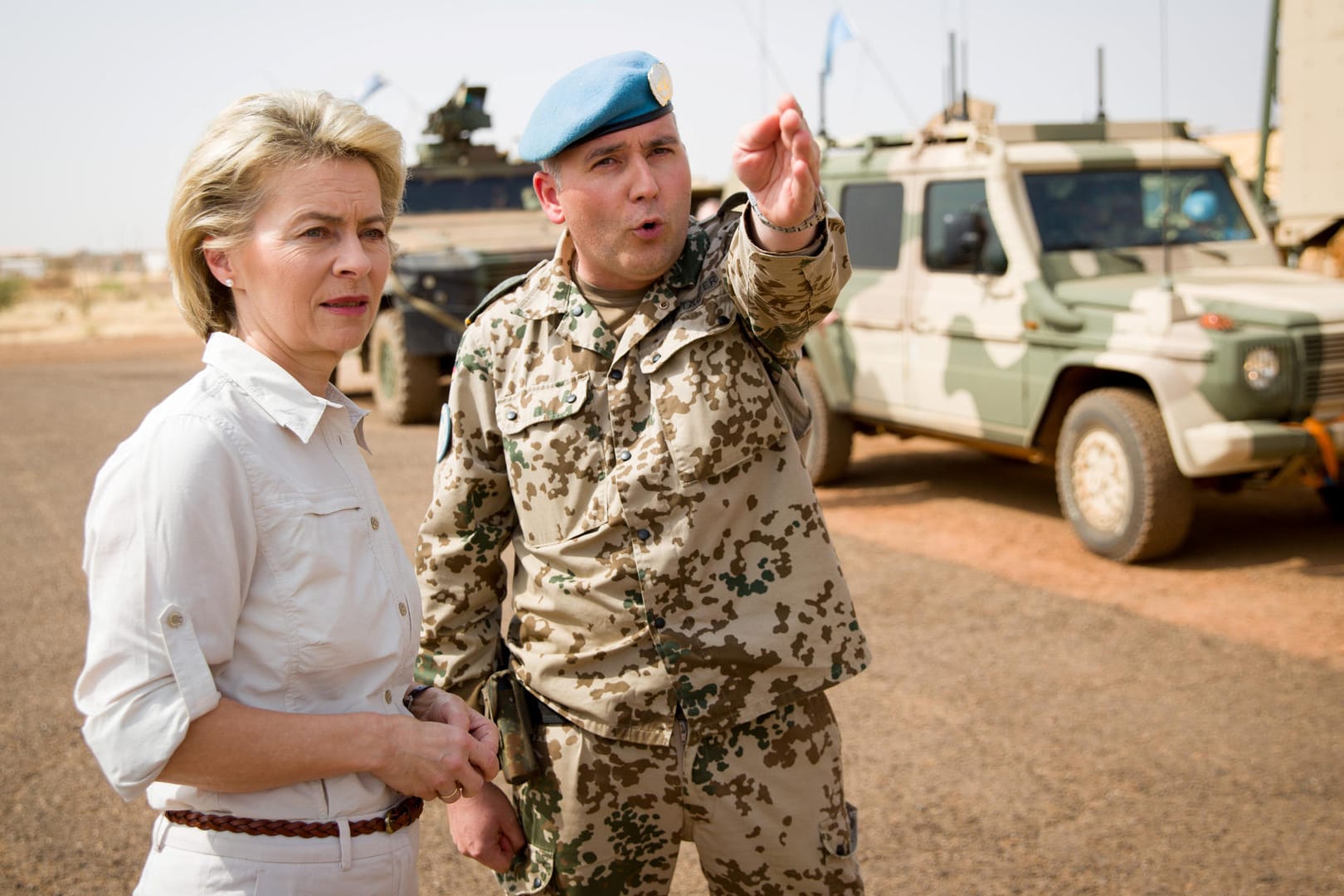 Verteidigungsministerin Ursula von der Leyen in Mali: Ein Fähigkeitsprofil soll die Modernisierung der Bundeswehr festschreiben.