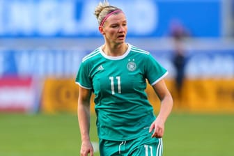 Erfolgreich: Torjägerin Alexandra Popp traf gegen die Färöer doppelt.