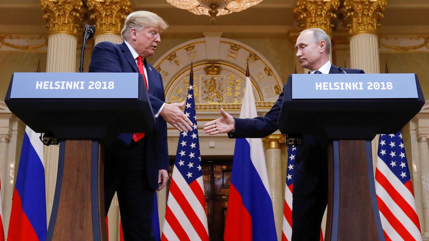 Donald Trump und Wladimir Putin: Die Zugeständnisse des US-Präsidenten entsetzten viele Beobachter.