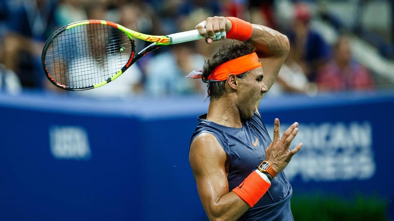 Nach 4:49 Stunden im Halbfinale: Rafael Nadal lieferte sich bei den US Open mit Dominic Thiem ein hart umkämpftes Match.