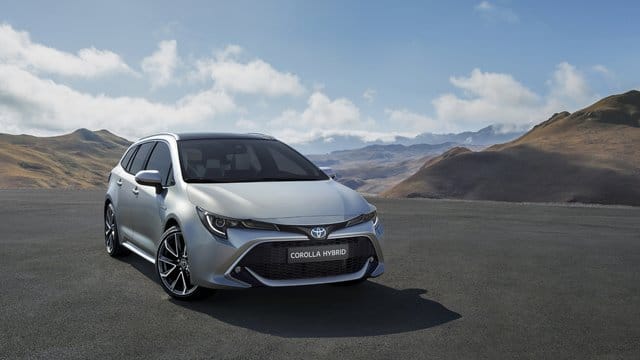 Touring Sports: Für den neuen Corolla bietet Toyota auch Hybridantrieb an.