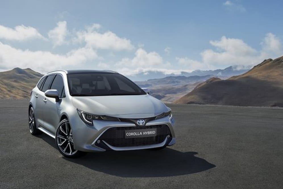 Touring Sports: Für den neuen Corolla bietet Toyota auch Hybridantrieb an.