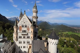 Blick auf das Schloss Neuschwanstein: Bayern hat sich seine bekannteste Sehenswürdigkeit als Marke eintragen lassen.