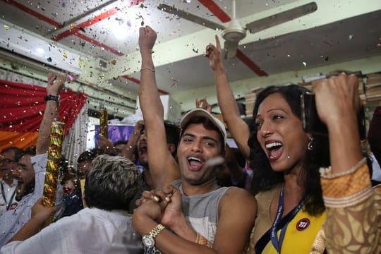 In Indien soll gleichgeschlechtlicher Sex nicht mehr bestraft werden.