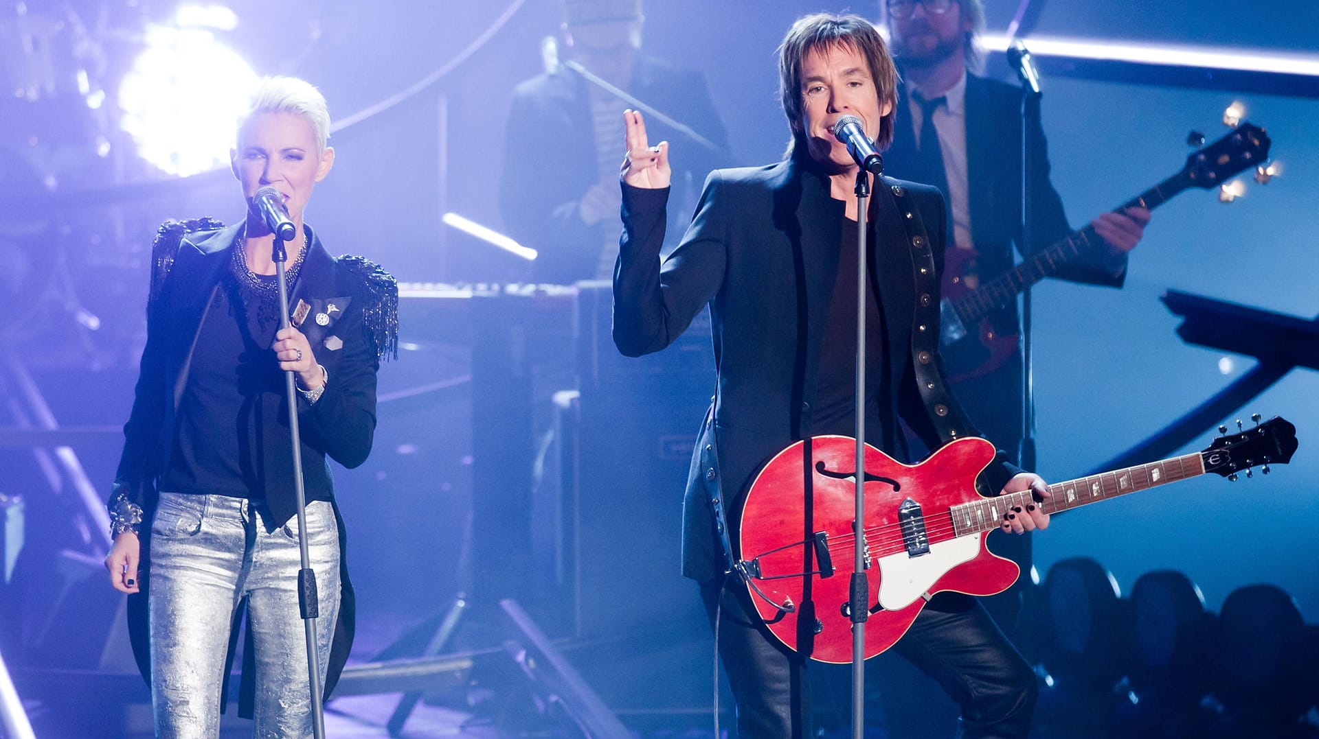 Roxette: 2011 stand das erfolgreiche Pop-Duo noch gemeinsam auf der Bühne.