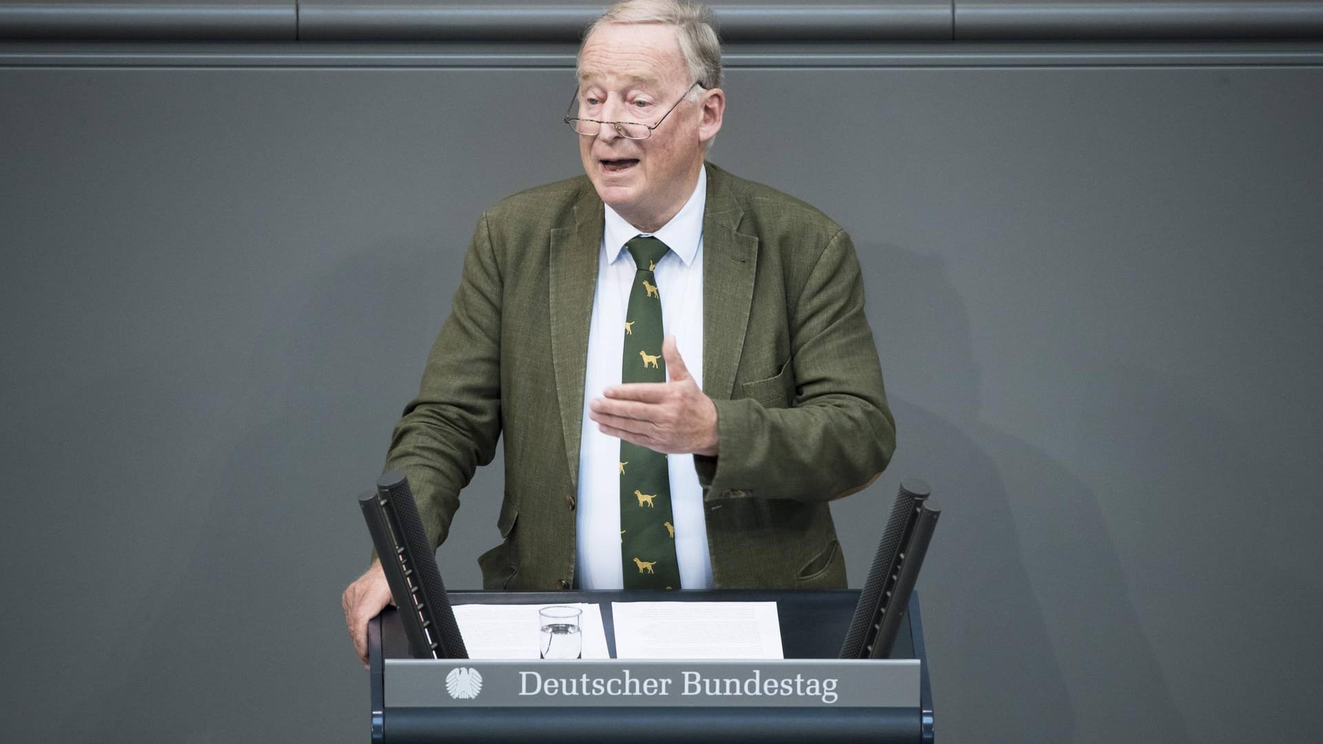 Alexander Gauland: Der Fraktionsvorsitzende der AfD gibt Seehofer recht. Kanzlerin Merkel würden ihren Innenminister Steine in den Weg legen.