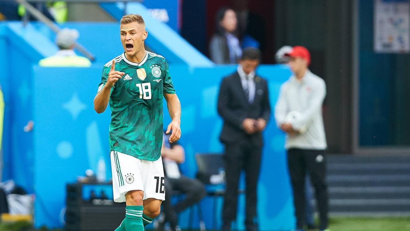 Wurde für seine offensive Positionierung kritisiert: Joshua Kimmich.