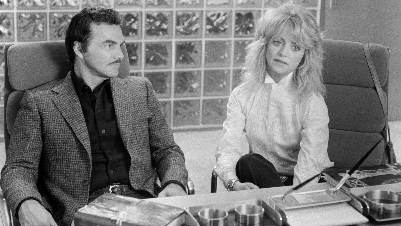 Burt Reynolds und Goldie Hawn: Seite an Seite in "Zwei dicke Freunde" (1982).