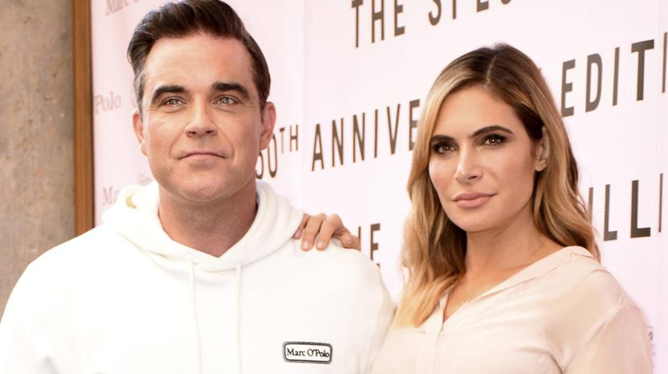 Robbie Williams und Ayda Field: Die beiden sind jetzt dreifache Eltern.