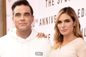 Robbie Williams und Ayda Field: Die beiden sind jetzt dreifache Eltern.