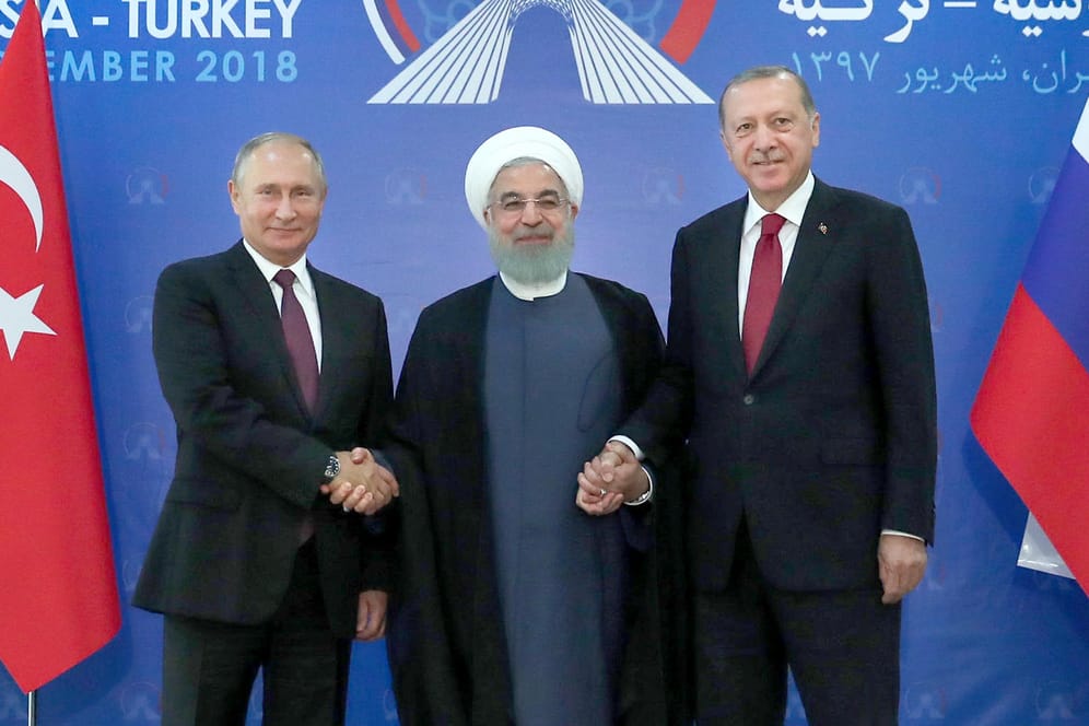 Syrien-Gipfel in Teheran: Die drei Präsidenten nähern sich bei vielen Themen immer noch nicht an.