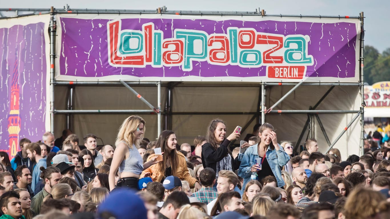 Lollapalooza: Letztes Jahr fand das Festivel auf der Rennbahn Hoppegarten statt.