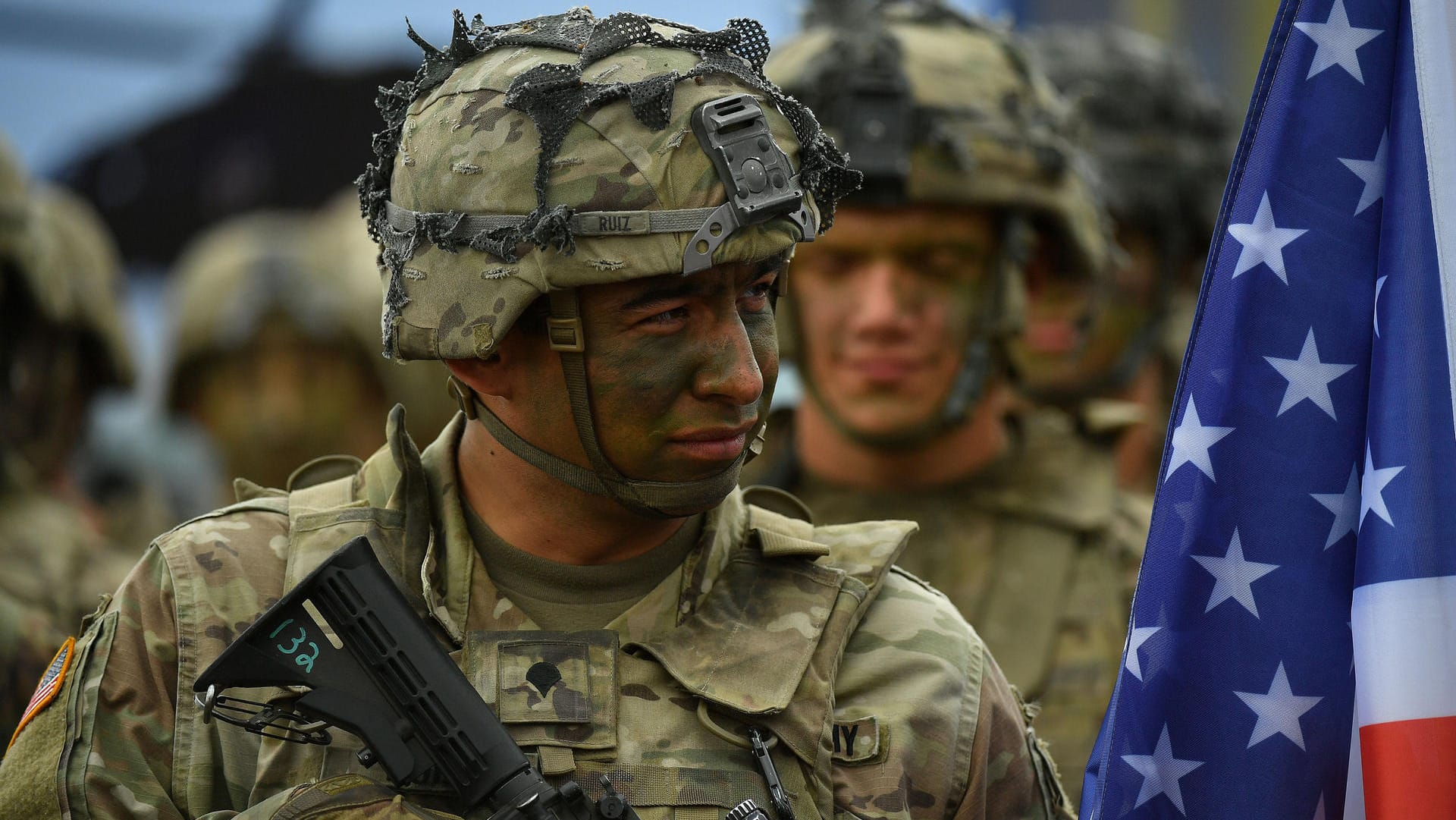 US-Army: Derzeit sind in Deutschland rund 34.800 Soldaten stationiert. US-Army: Derzeit sind in Deutschland rund 34.800 Soldaten stationiert.