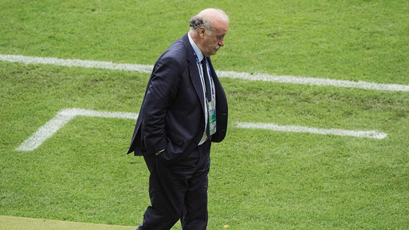 Das Spiel gegen Italien war das letzte für Vicente del Bosque als Nationaltrainer Spaniens.