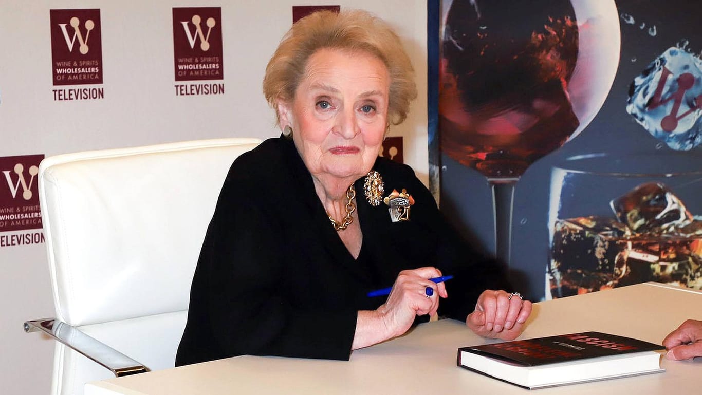 Madeleine Albright: Die 81-Jährige war von 1997 bis 2001 Außenministerin der USA.