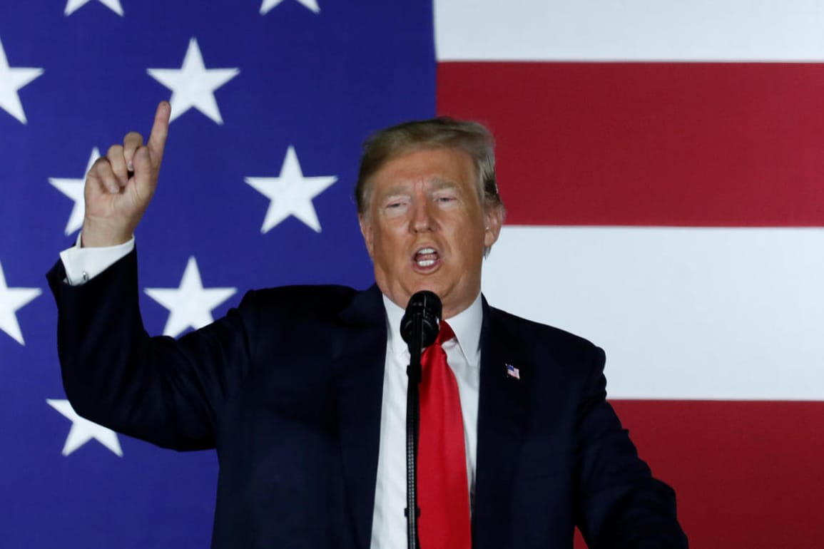 Donald Trump: Der US-Präsident droht China mit neuen Strafzöllen.