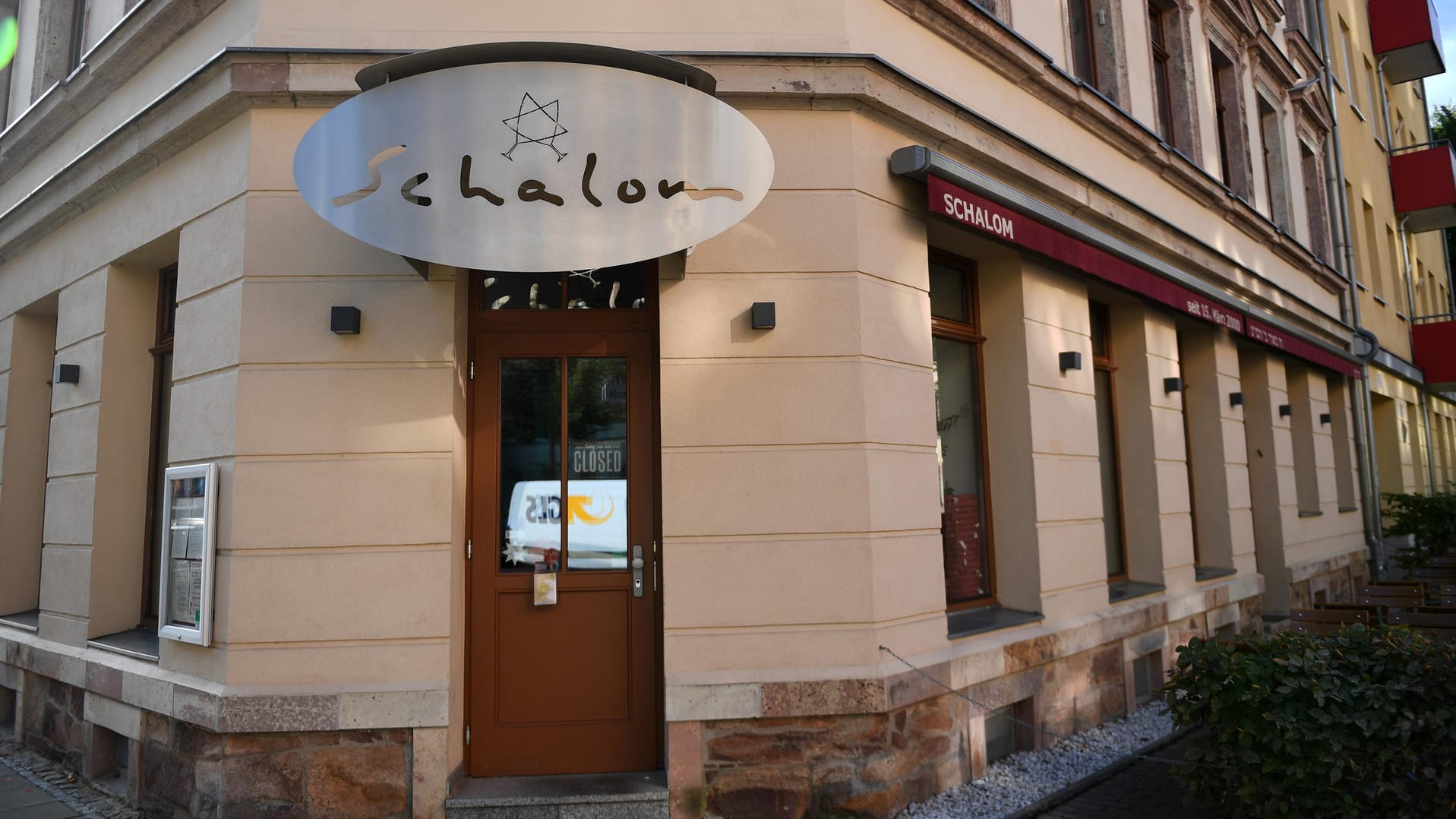 Das jüdische Restaurant "Schalom" in Chemnitz: Am Abend des 27. August soll das Restaurant angegriffen worden sein.