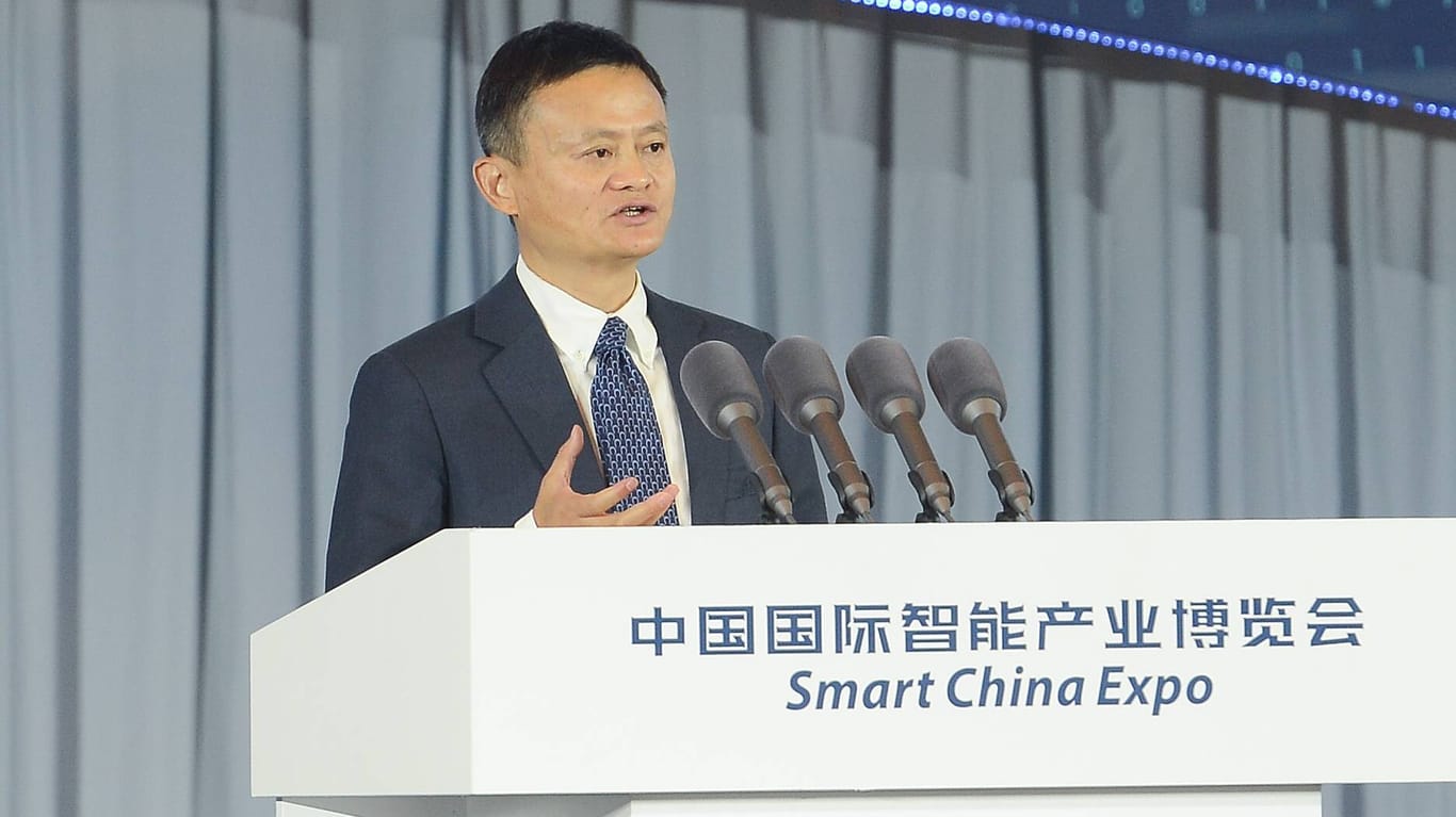 Jack Ma: Er ist Mitbegründer und Vorstandsvorsitzender des chinesischen Online-Händlers Alibaba.