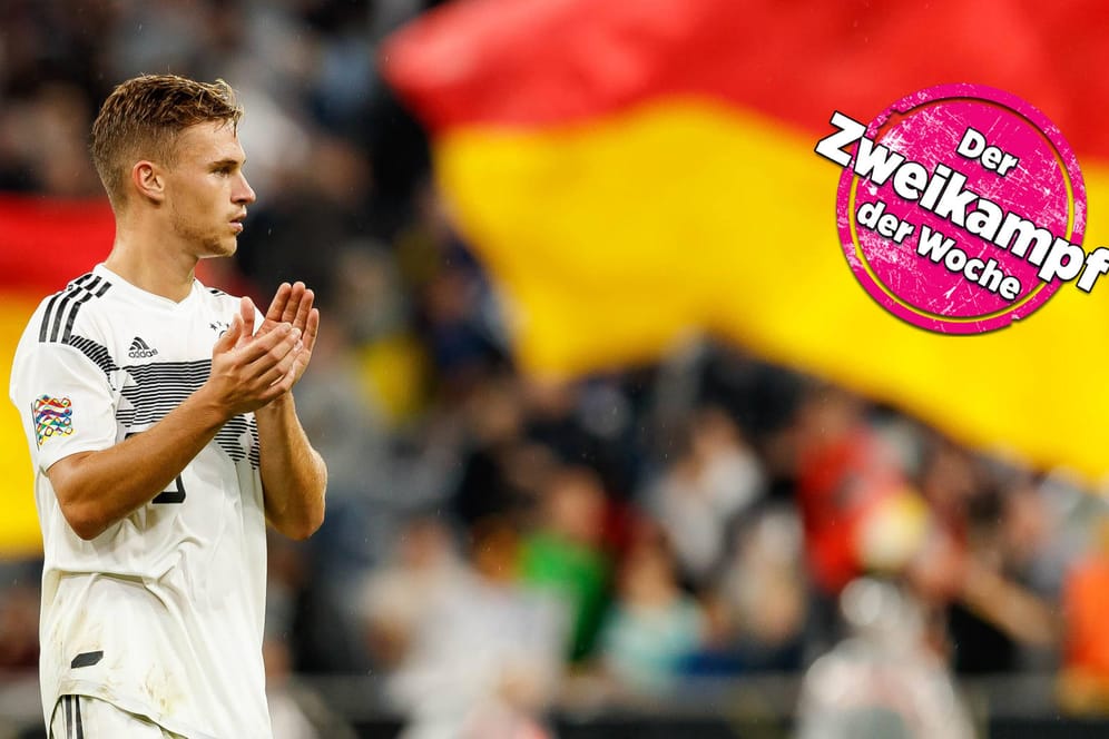 Löws neue Nummer eins vor der Abwehr: Joshua Kimmich vom FC Bayern.