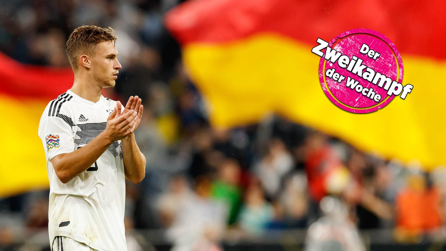 Löws neue Nummer eins vor der Abwehr: Joshua Kimmich vom FC Bayern.