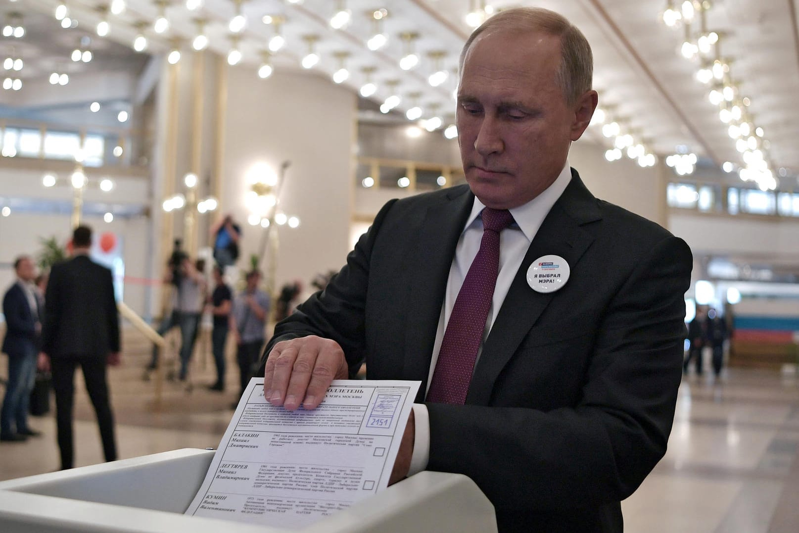 Wladimir Putin: Russlands Präsident bekam bei der Regionalwahl den Unmut der Bevölkerung über die Rentenreform zu spüren.